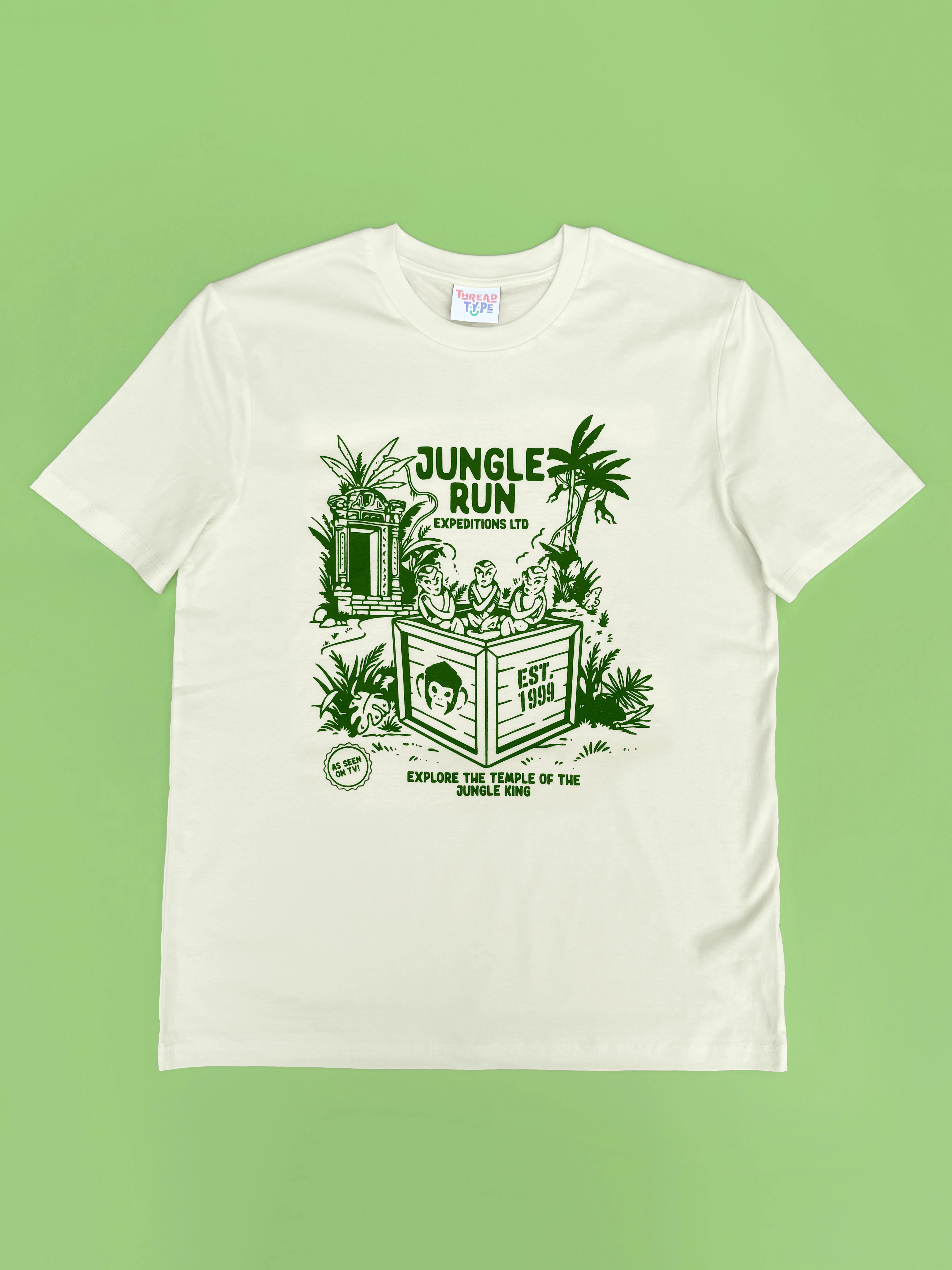 Jungle Run Expeditions Screen Printed T-Shirt - Image 3