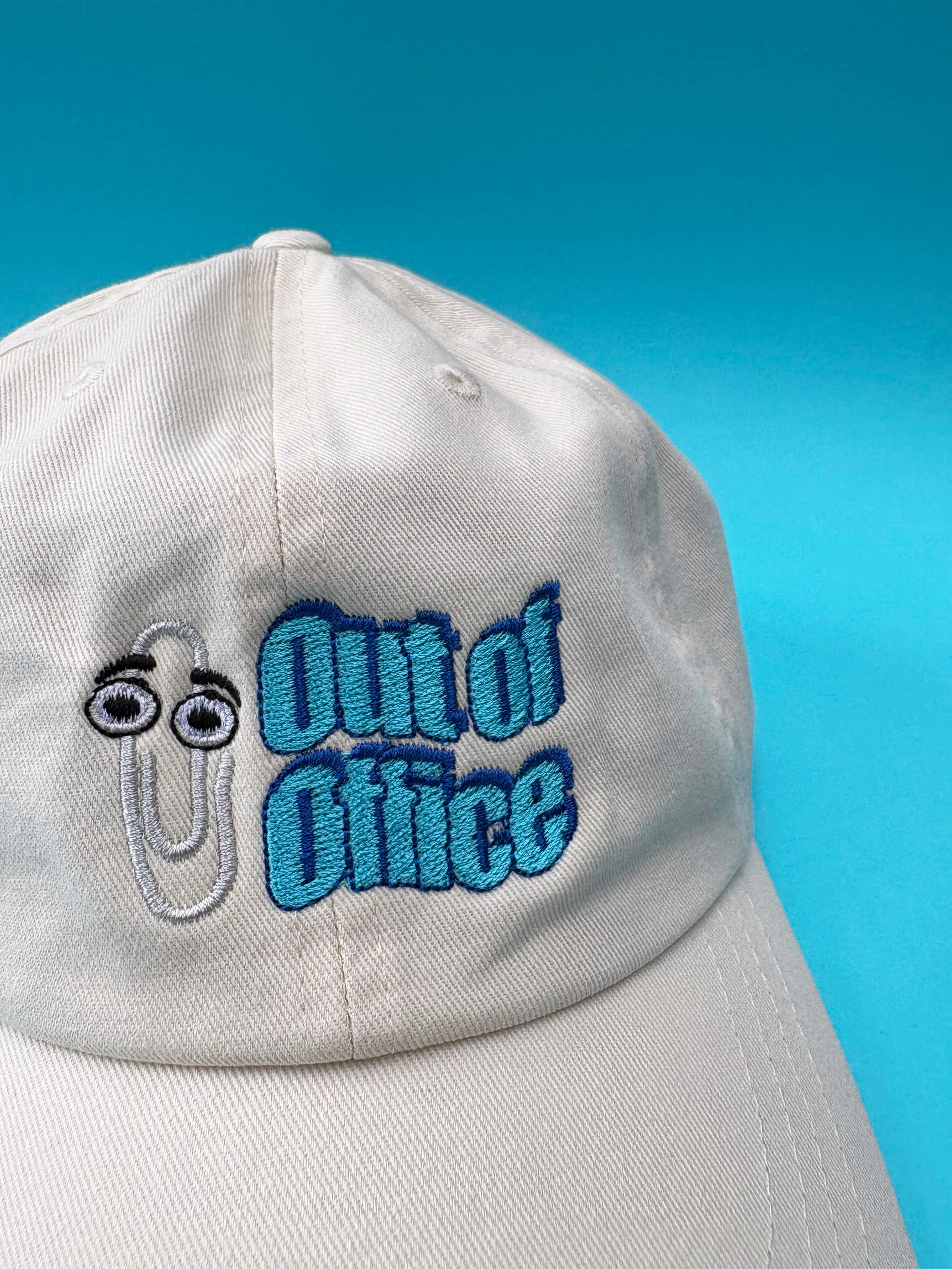 ‘Out of Office’ Slogan and Paperclip Cap - Image 3