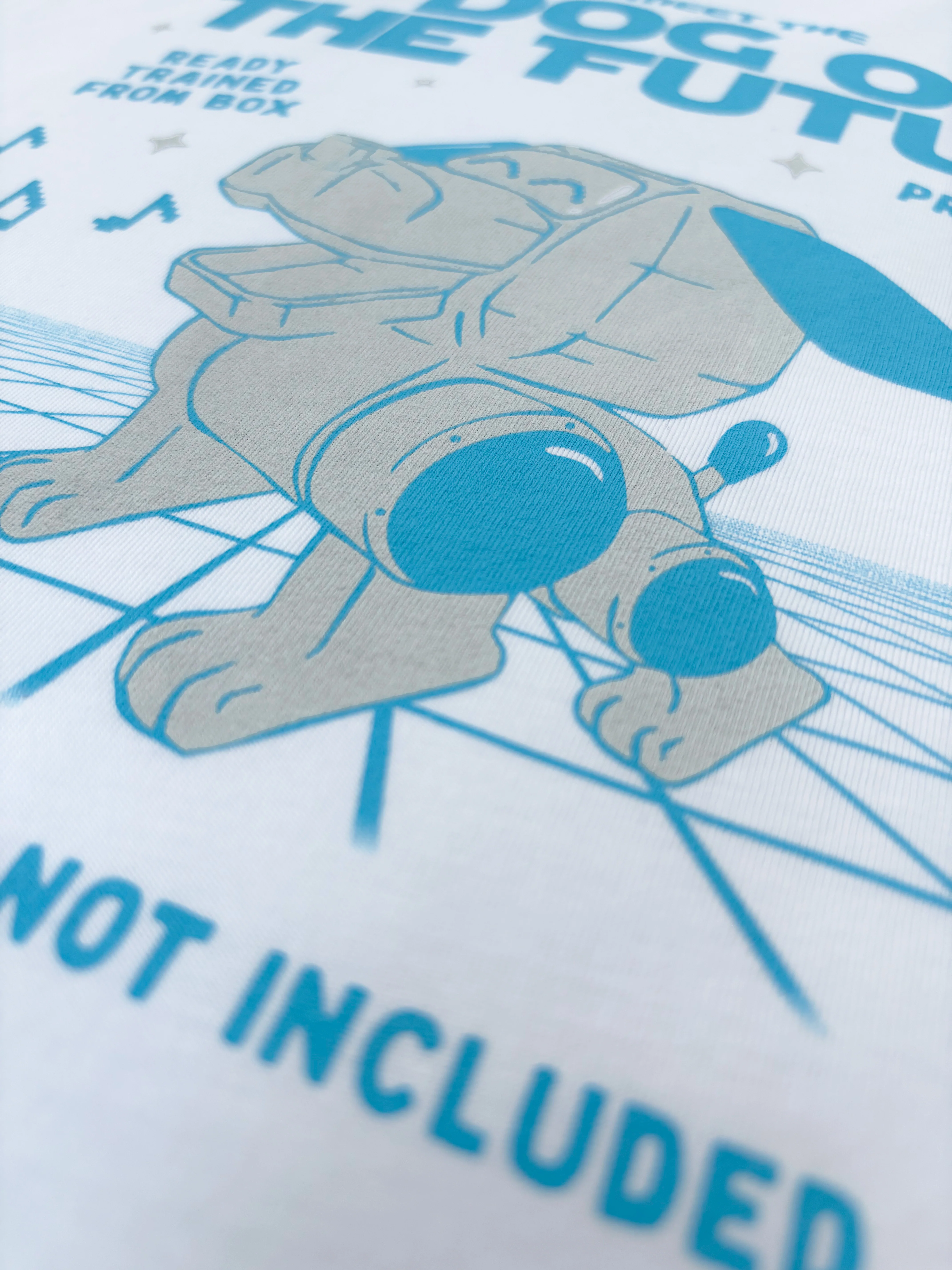 Dog of the Future Screen Printed T-Shirt - Image 2