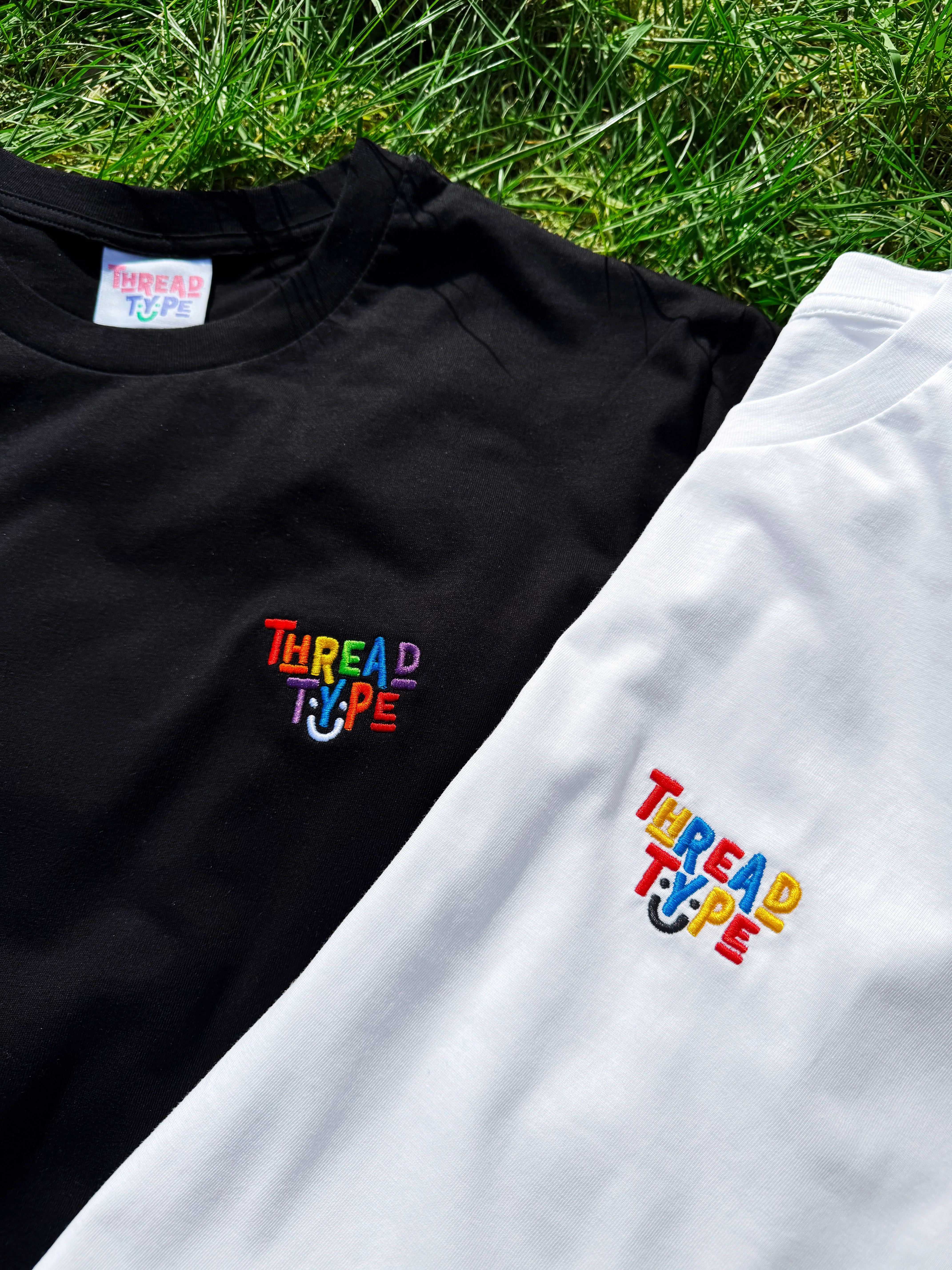Thread Type Organic Logo T-Shirt - Image 5