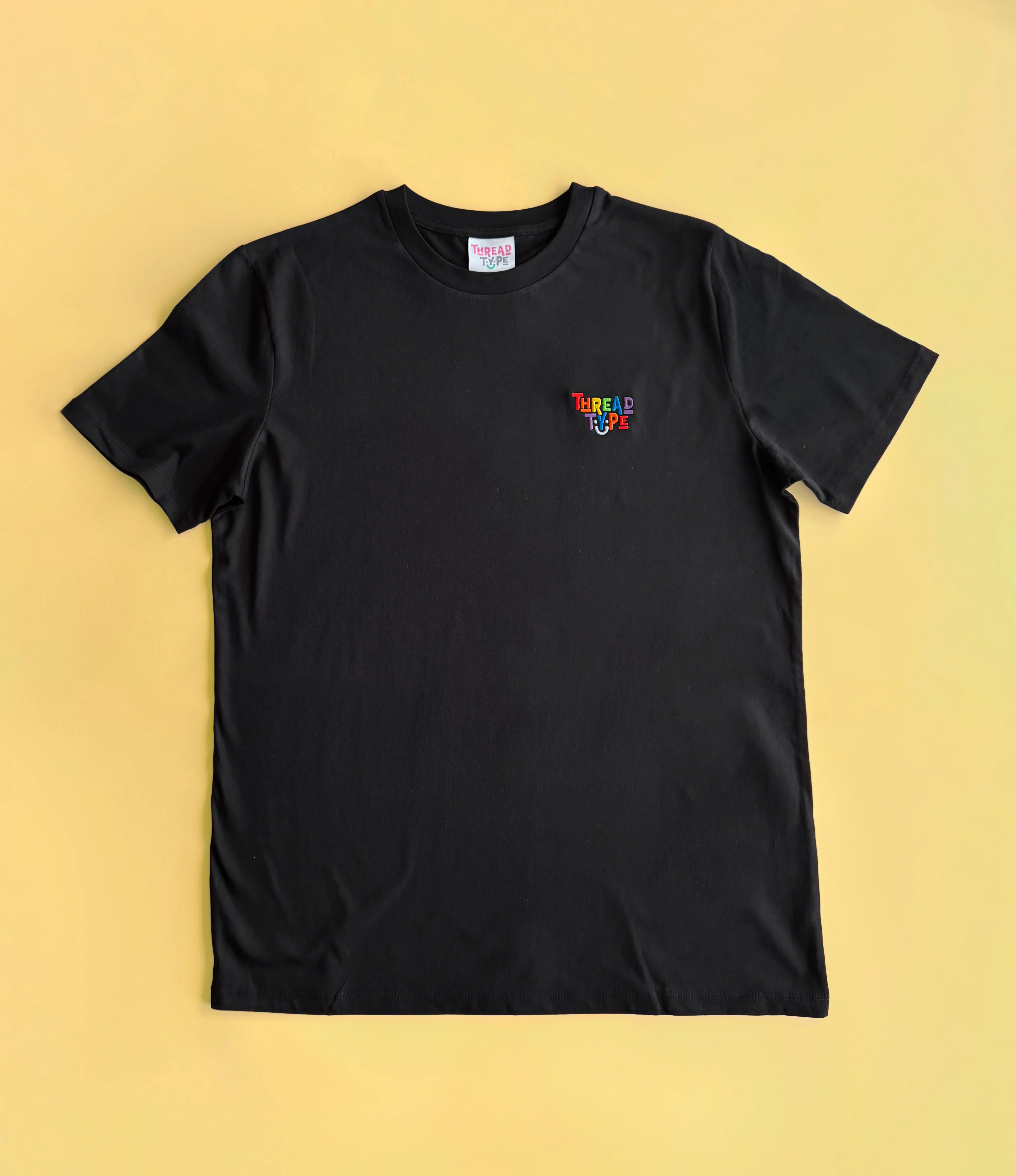 Thread Type Organic Logo T-Shirt - Image 6